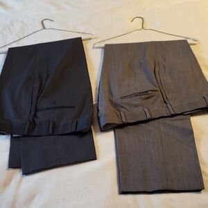 2 pair Brooks Brothers dress pants size 34X32